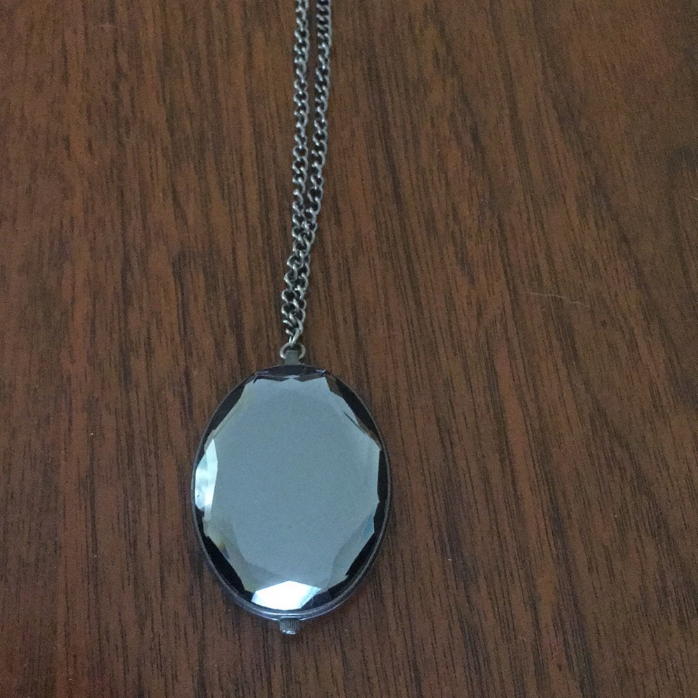 Long, Two Sized Clock Necklace - image 2